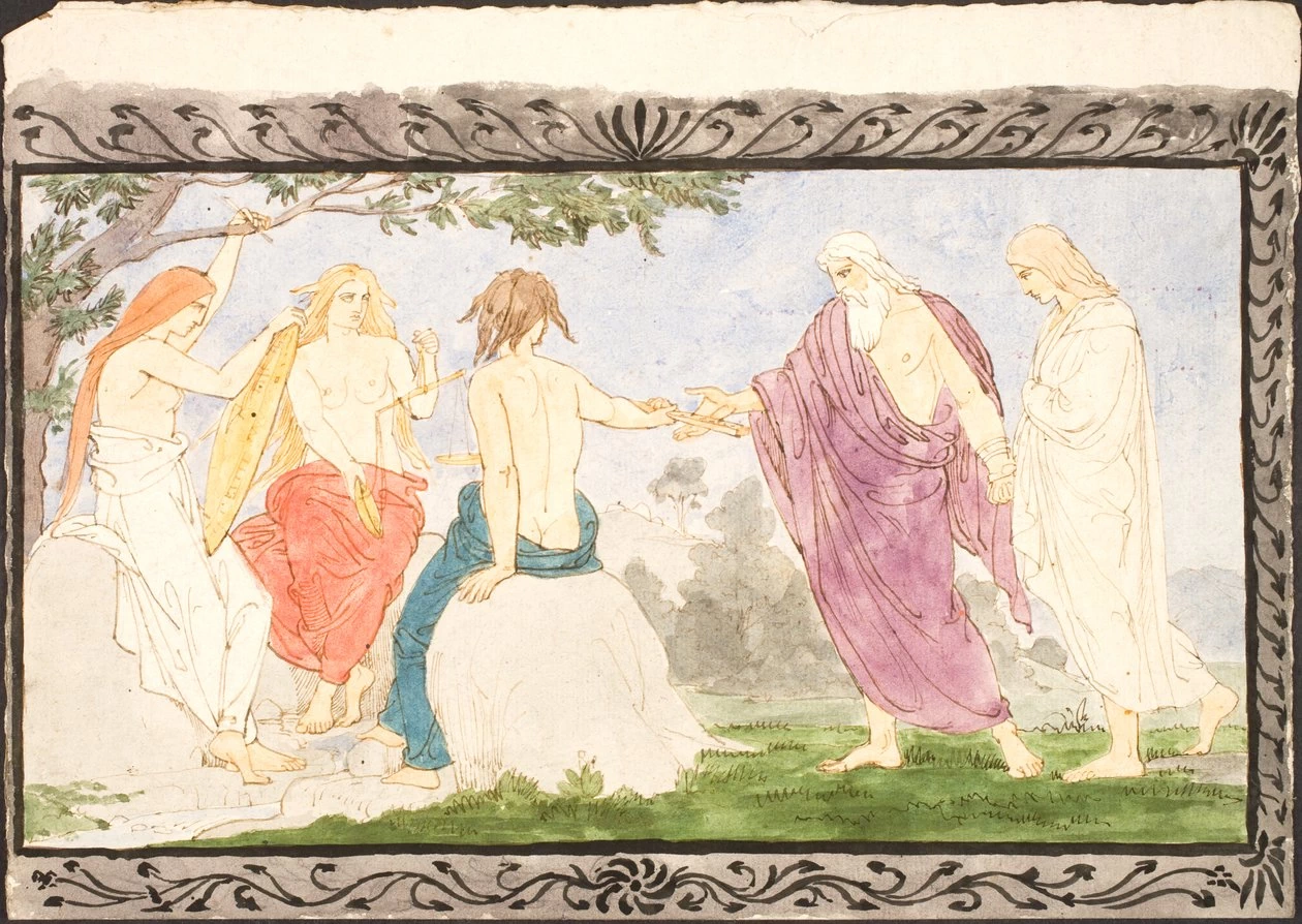 Scene mitologiche e schizzi - Statens Museum for Kunst